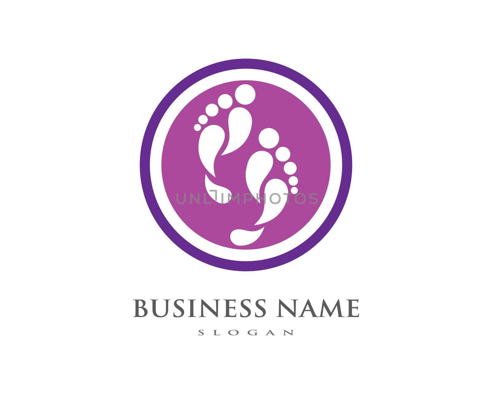 foot Logo Template by awk