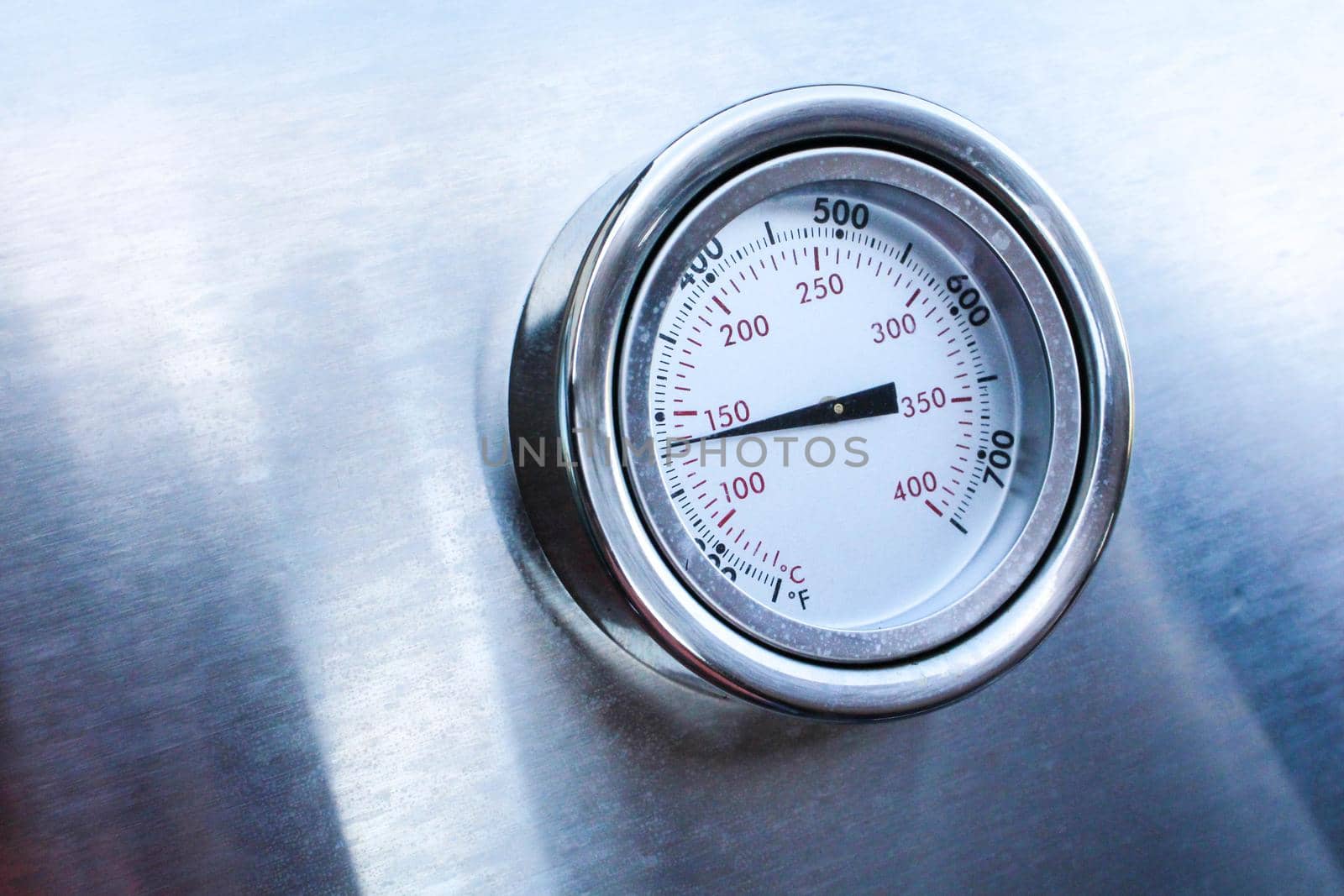 temperature gauge display barrel grill. by JuliaDorian