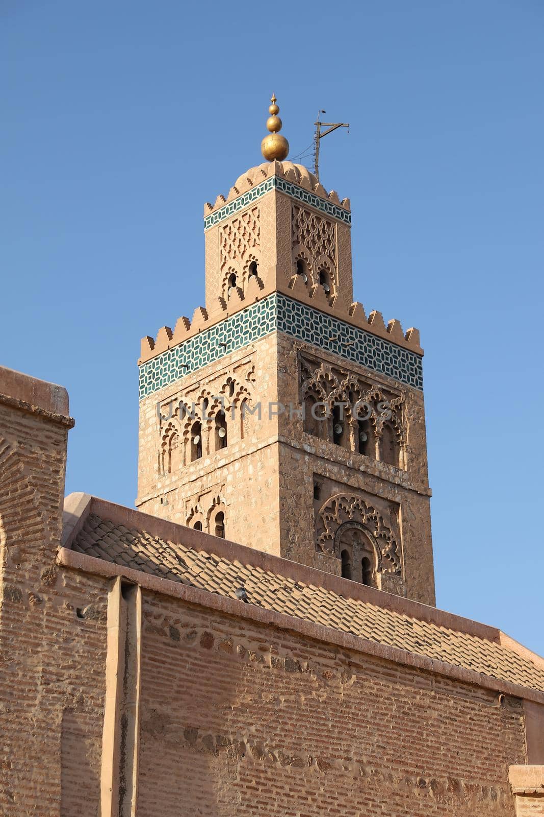 Kutubiyya Mosque in Marrakesh City in Morocco
