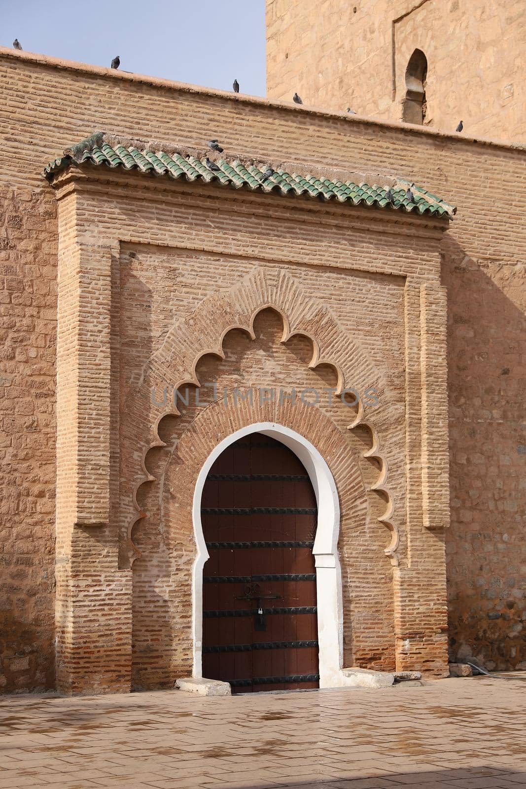 Kutubiyya Mosque in Marrakesh City in Morocco