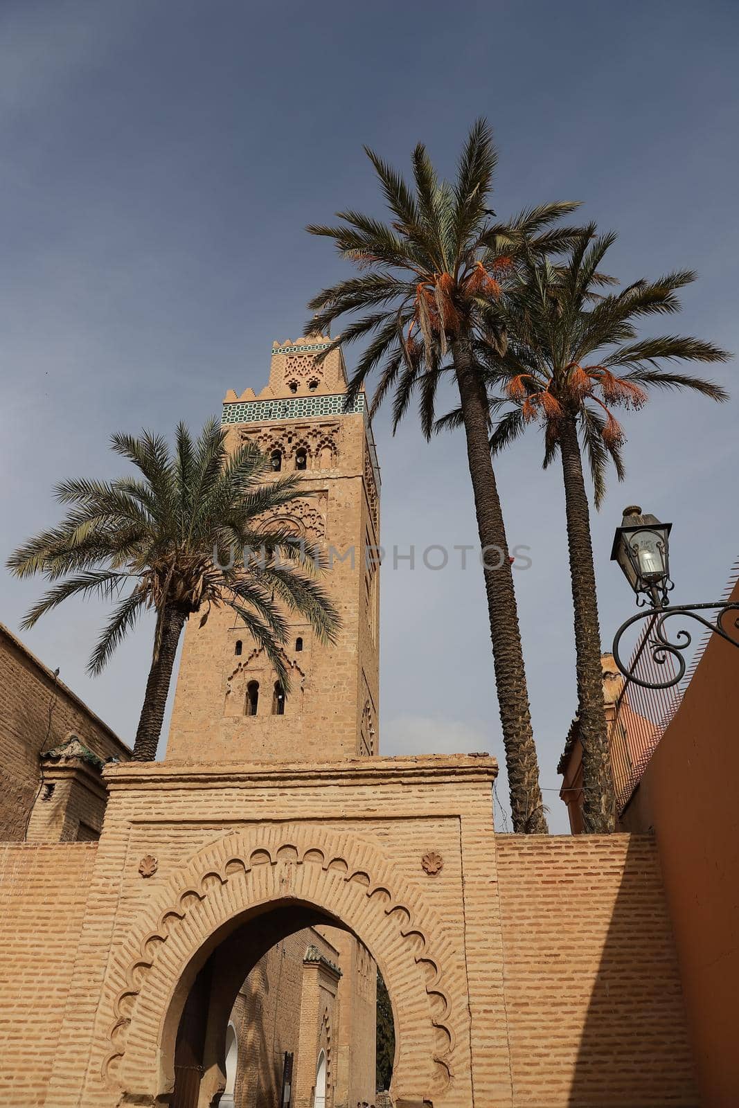 Kutubiyya Mosque in Marrakesh City in Morocco