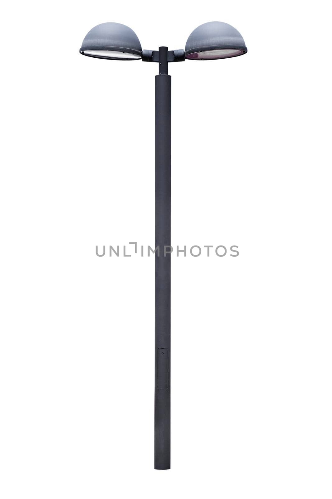 Street lamppost, isolated over white by Goodday