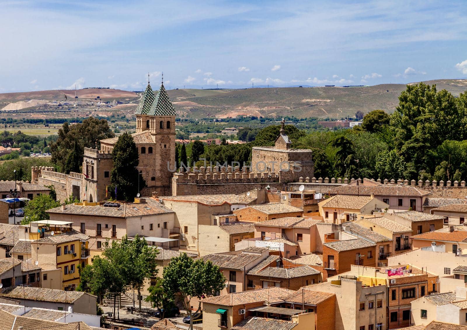 Old town of the medieval city of Toledo, Spain