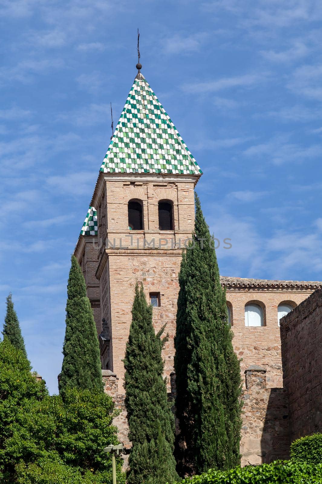 Gate Puerta de Bisagra in Toledo by Goodday