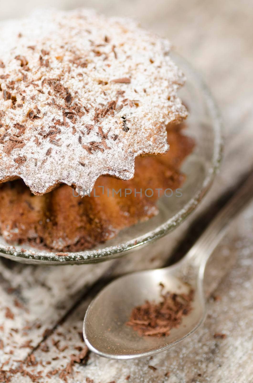 Pumpkin muffins on the table. From the series "Pumpkin Cupcakes"