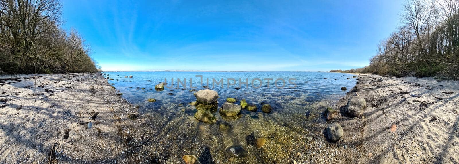 Beautiful beaches at the baltic sea on a sunny day in northern Germany. by MP_foto71