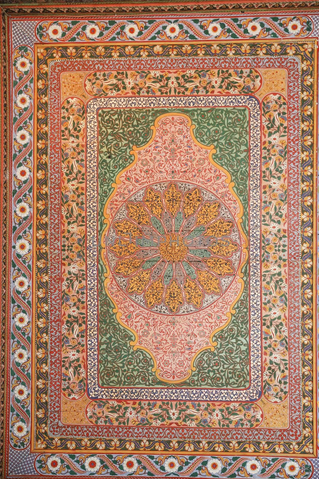 Bahia Palace in Marrakech City in Morocco