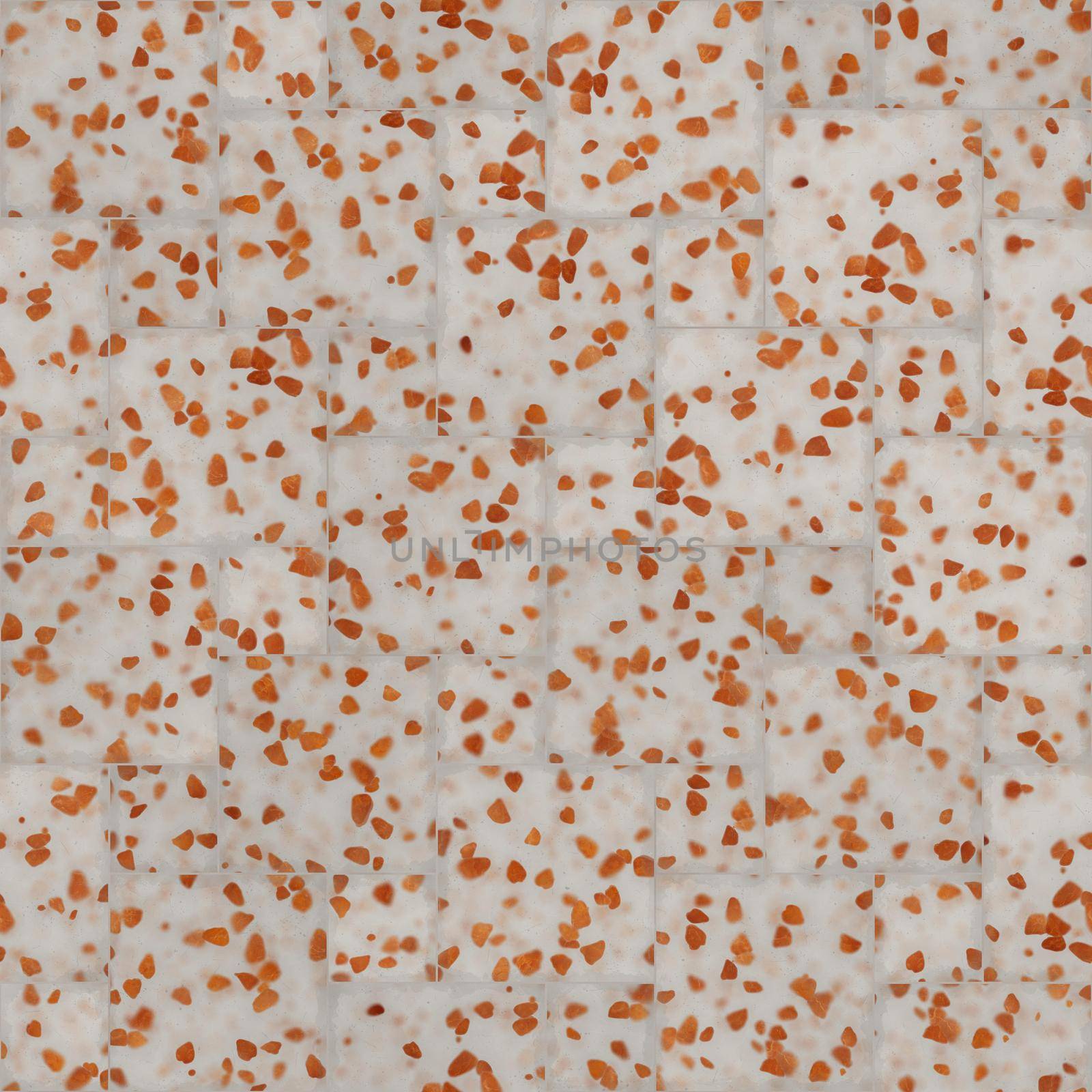 Red terrazzo floor, marble surface, seamless texture by cla78