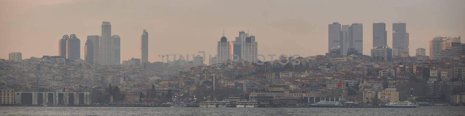 Besiktas coastline, the European side of Istanbul. by sarymsakov