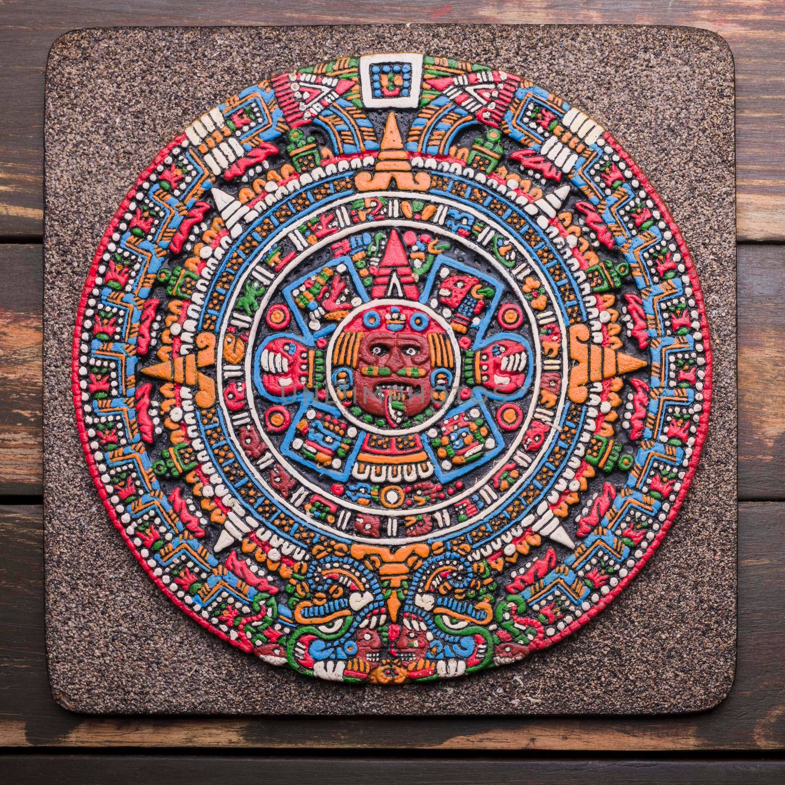 decorative mexican symbol board by Zahard
