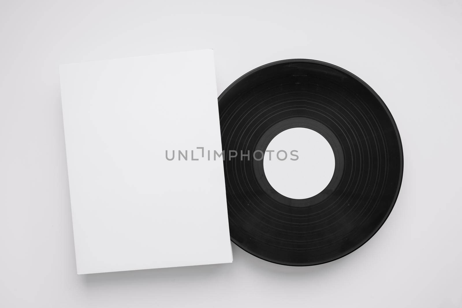 vinyl mockup with sheet by Zahard