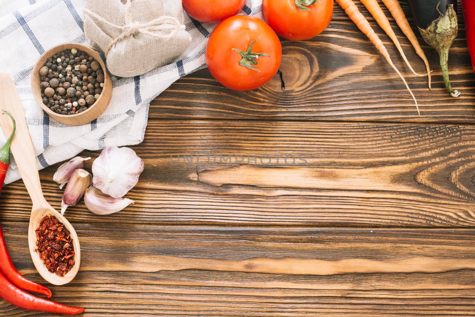 fresh vegetables table by Zahard