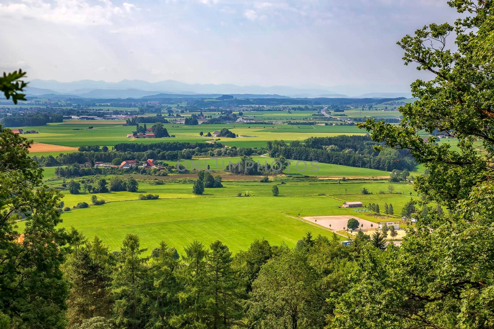 Picturesque scenery. An image of a colorful landscape in Baden-Württemberg, Germany