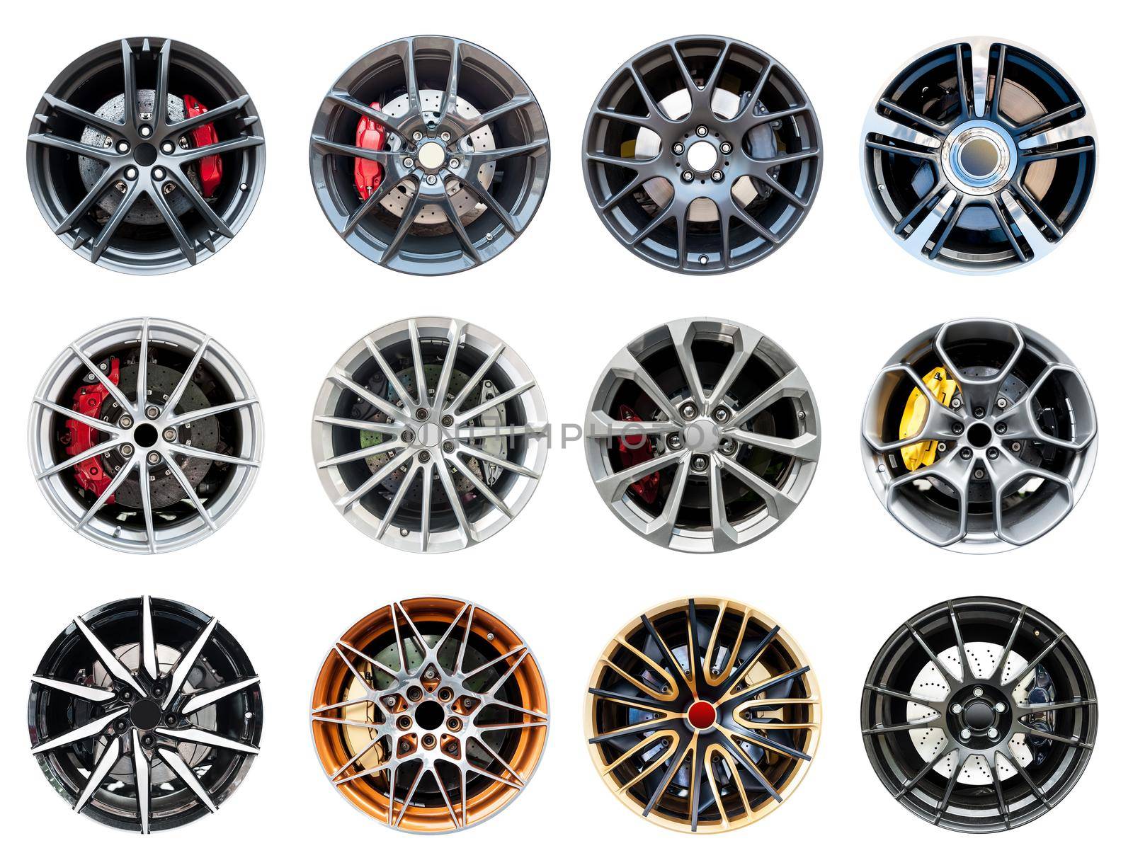 Collection of modern sport wheel by cla78
