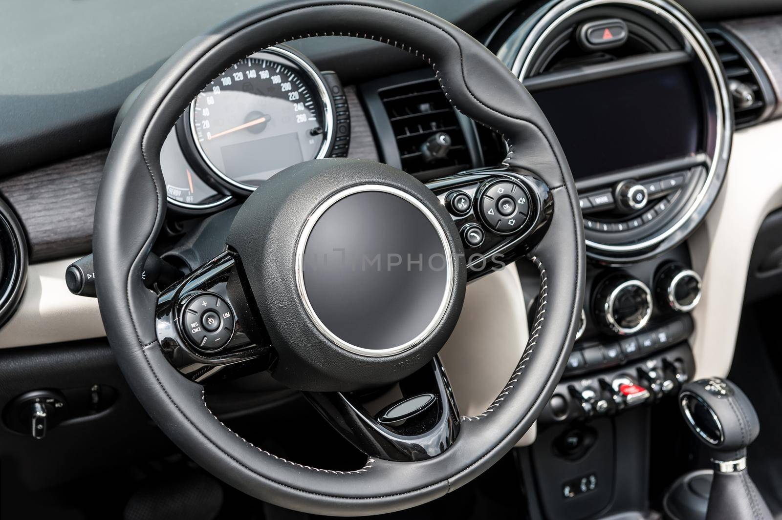 Interior of a generic sport car by cla78