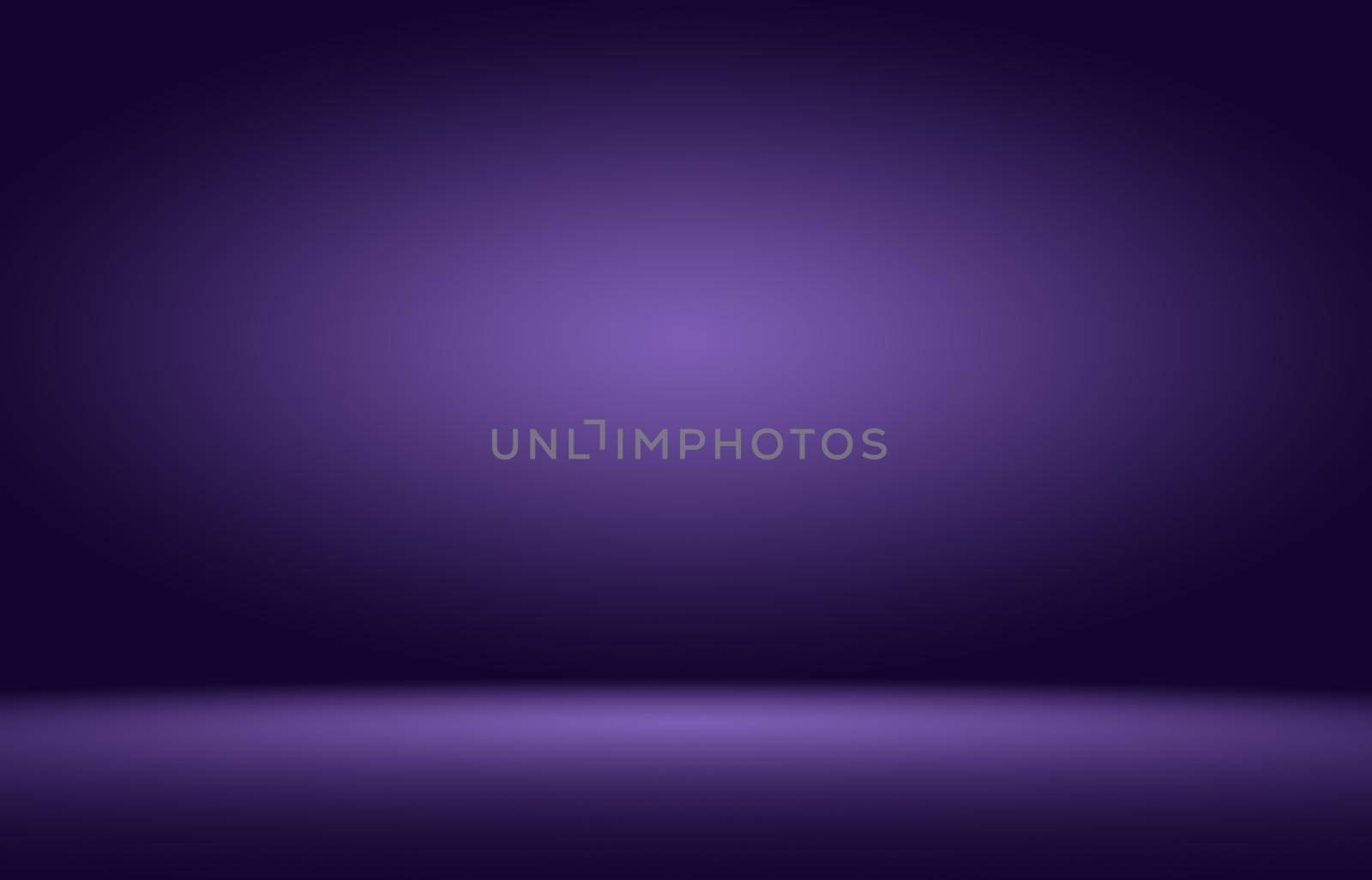 Abstract smooth purple backdrop room interior background by Benzoix