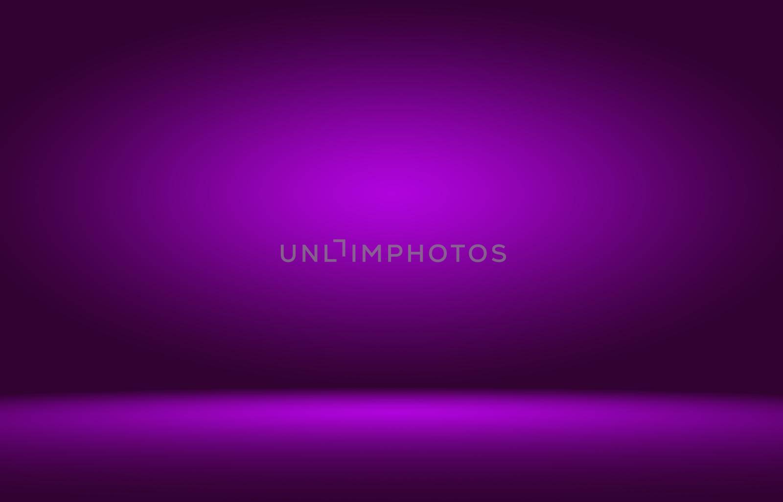 Abstract smooth purple backdrop room interior background by Benzoix