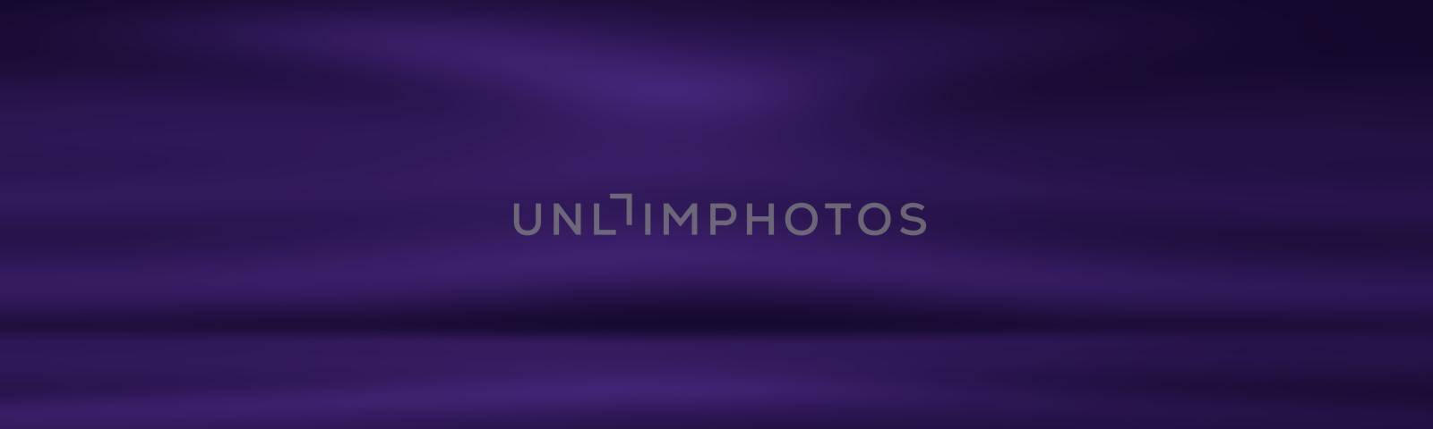 Studio Background Concept - abstract empty light gradient purple studio room background for product. by Benzoix