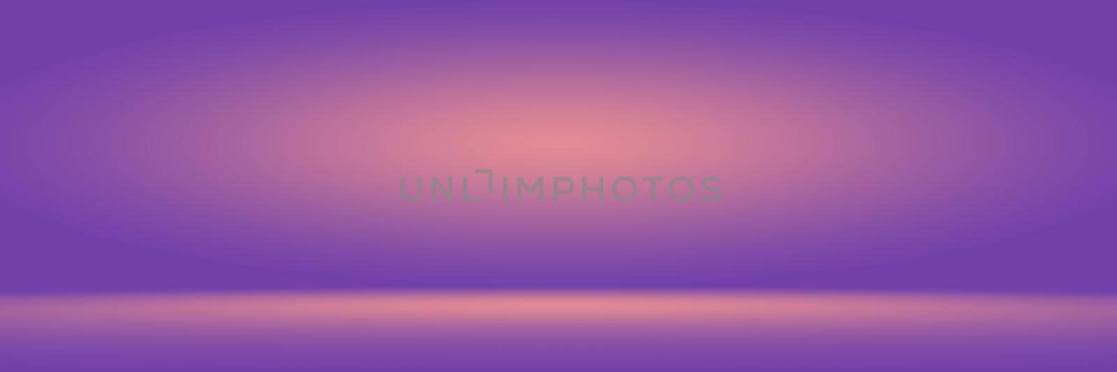 Studio Background Concept - abstract empty light gradient purple studio room background for product. Plain Studio background