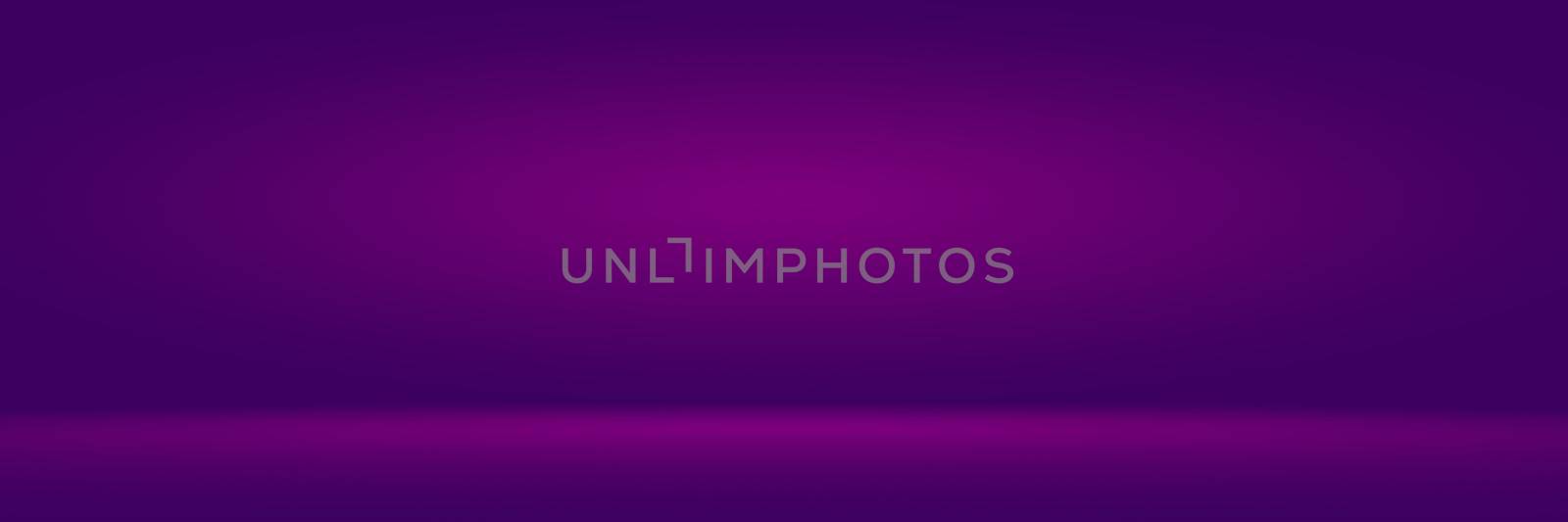 Studio Background Concept - abstract empty light gradient purple studio room background for product. Plain Studio background