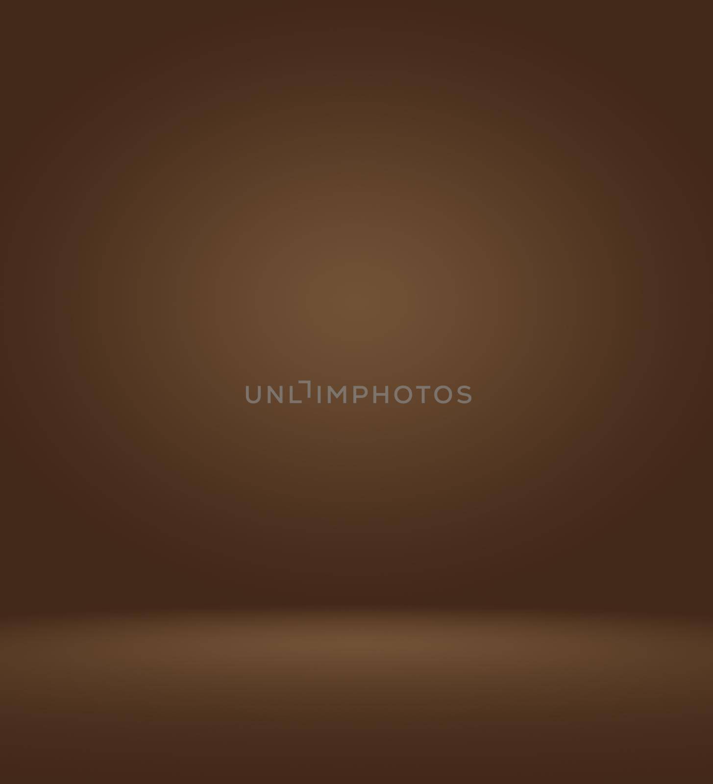 Gradient smooth brown and black abstract background by Benzoix