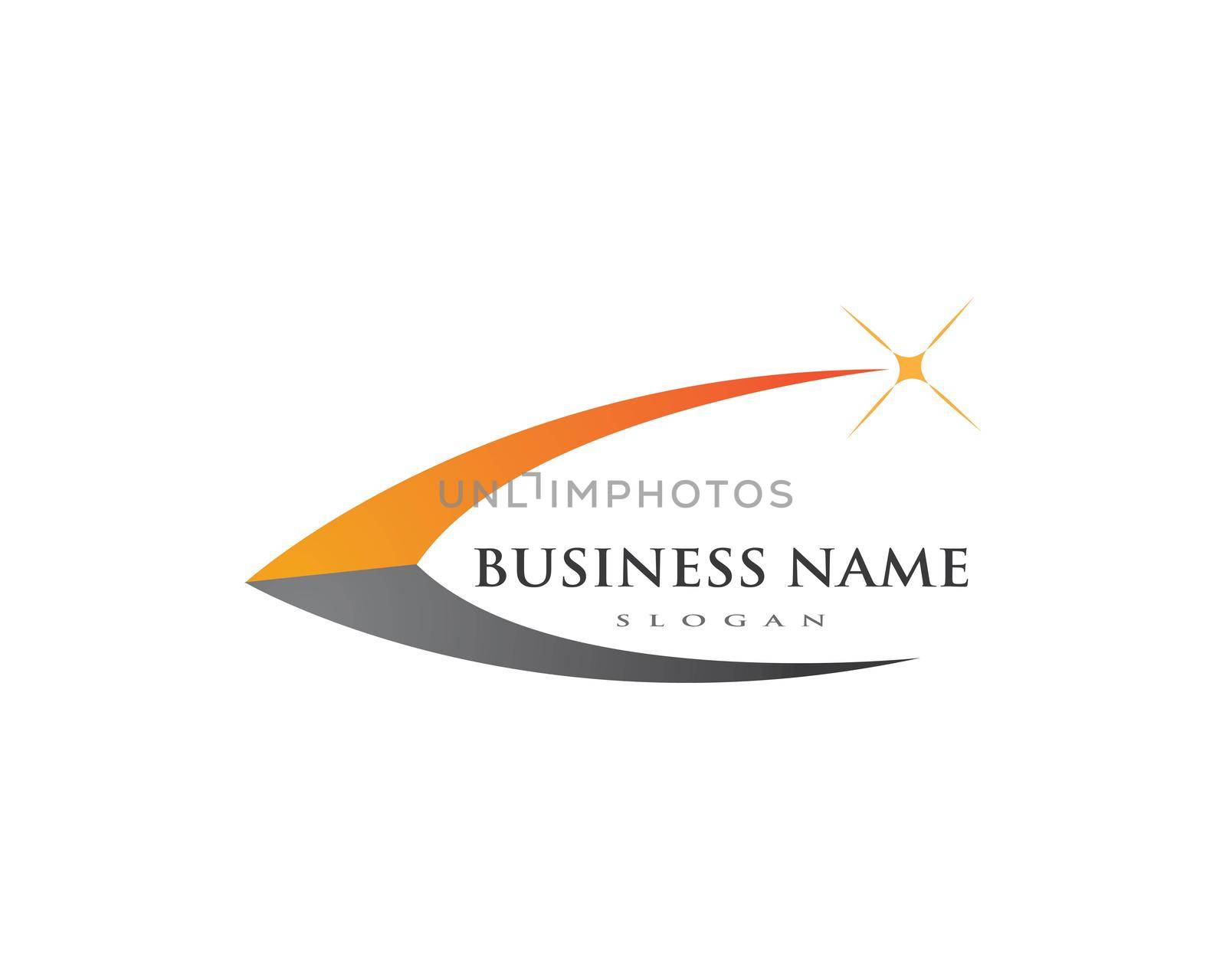 Business Finance professional logo template vector