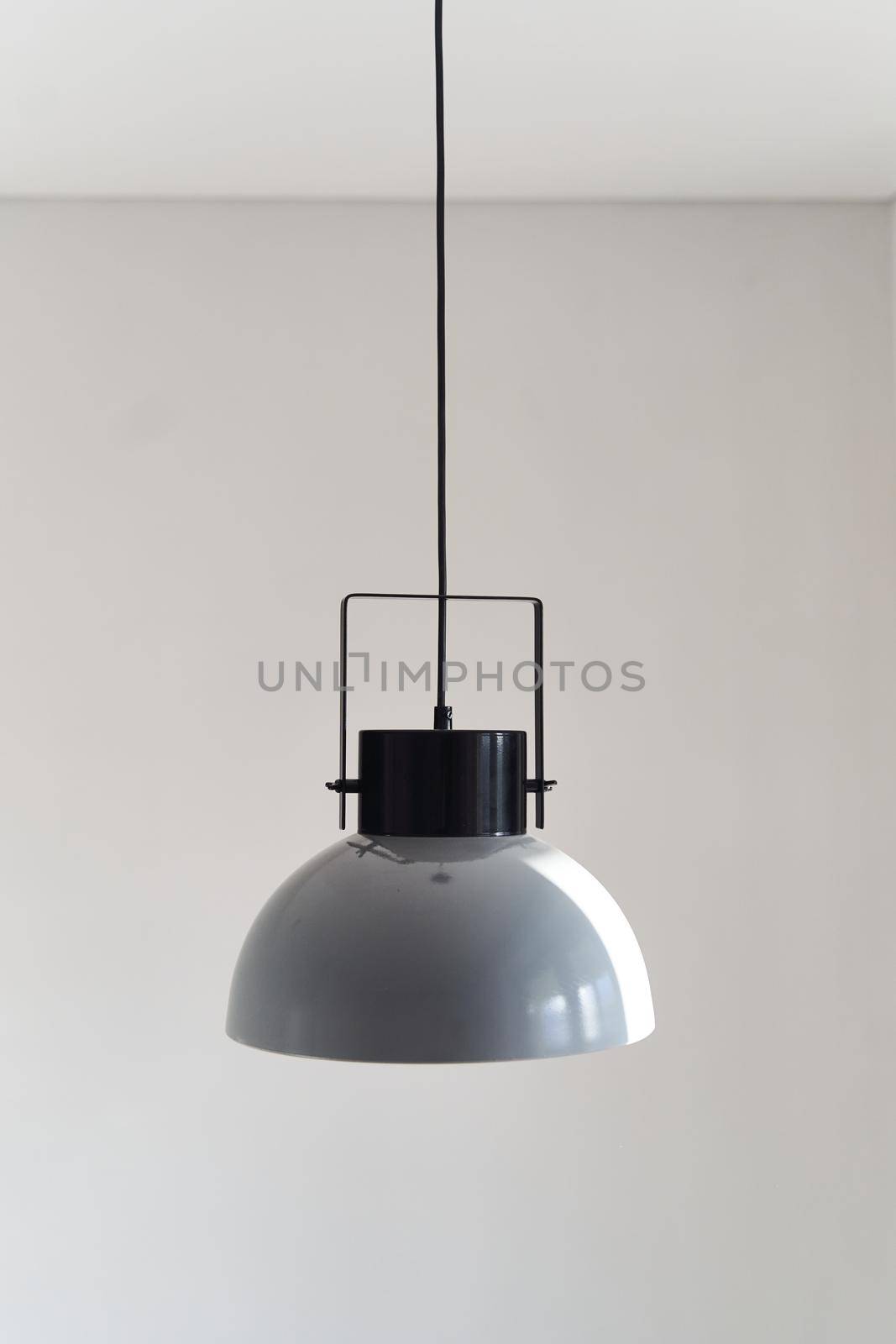 Modern gray loft chandelier. Loft style incandescent lamp. by driver-s