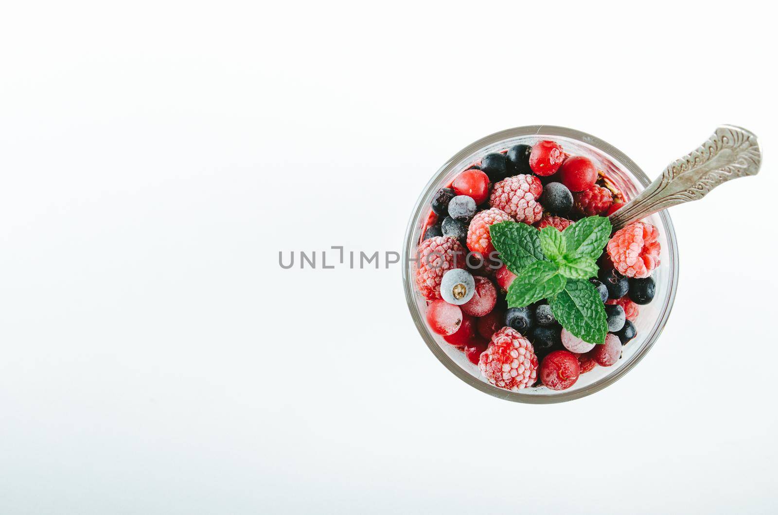 healthy breakfast with chia, yogurt and fruit. High quality photo