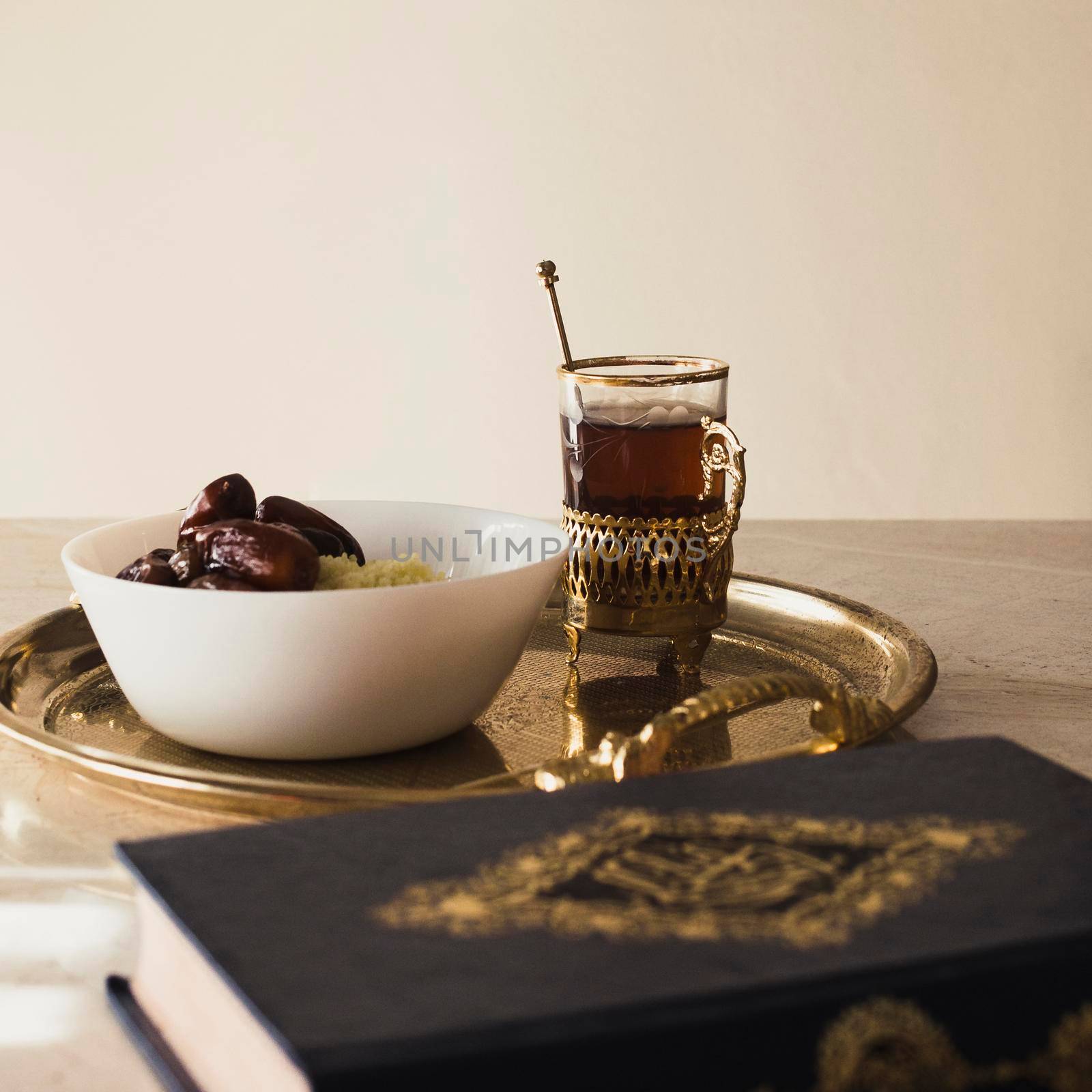 ramadan concept with quran dates by Zahard