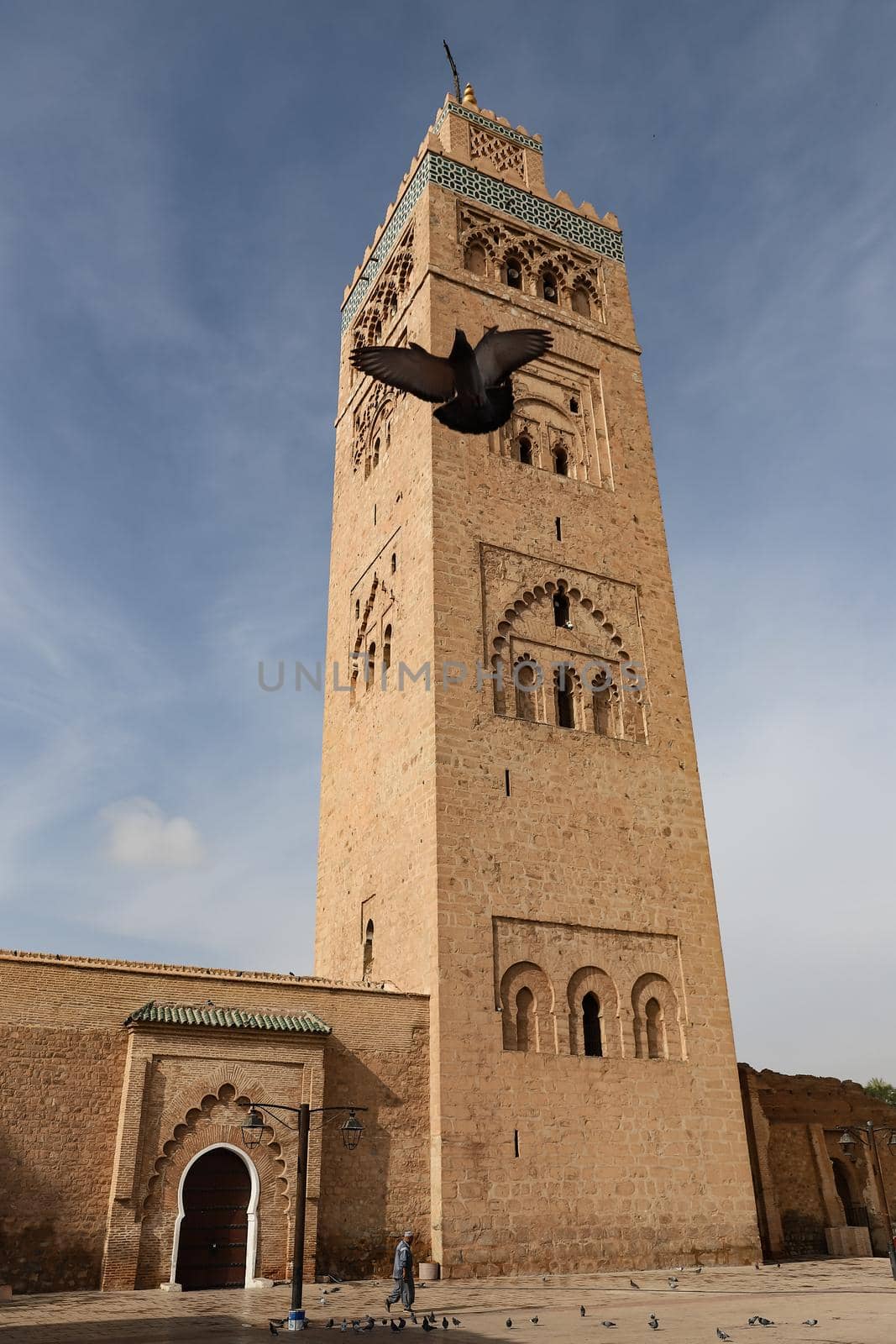 Kutubiyya Mosque in Marrakesh City in Morocco