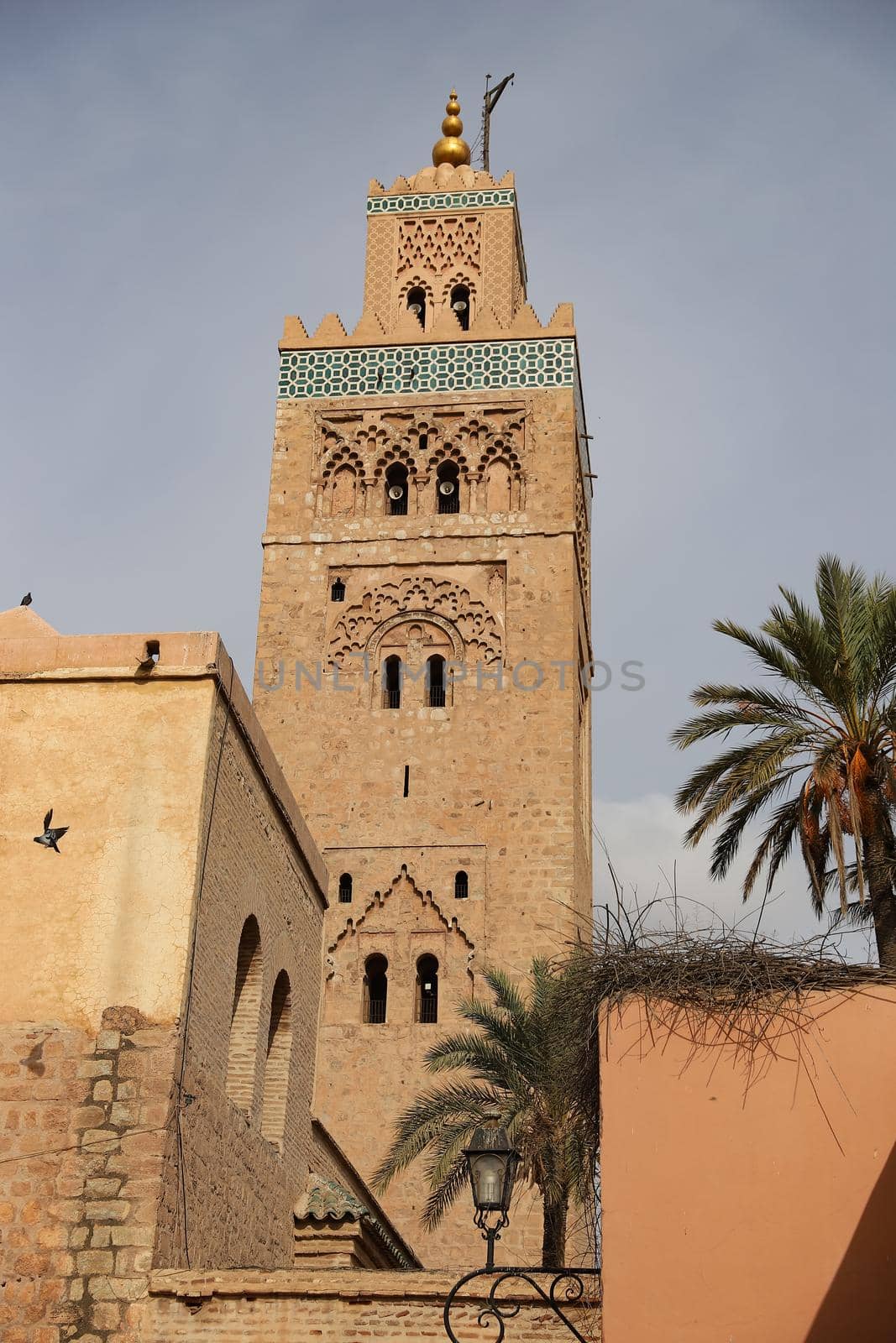 Kutubiyya Mosque in Marrakesh City in Morocco