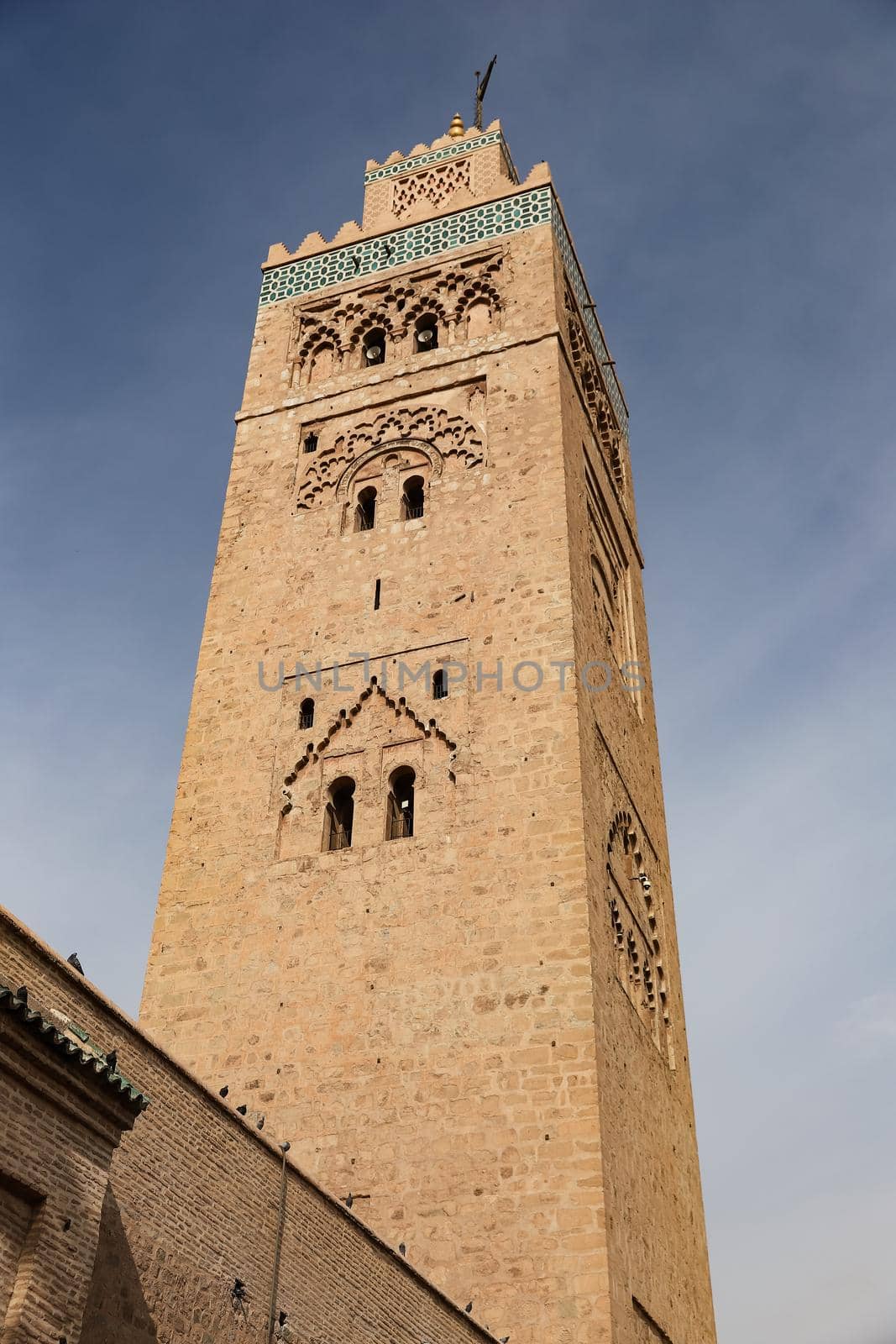 Kutubiyya Mosque in Marrakesh City in Morocco