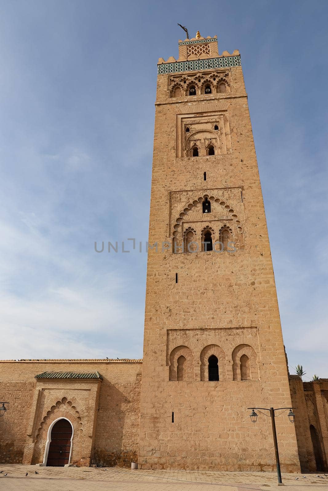 Kutubiyya Mosque in Marrakesh City in Morocco