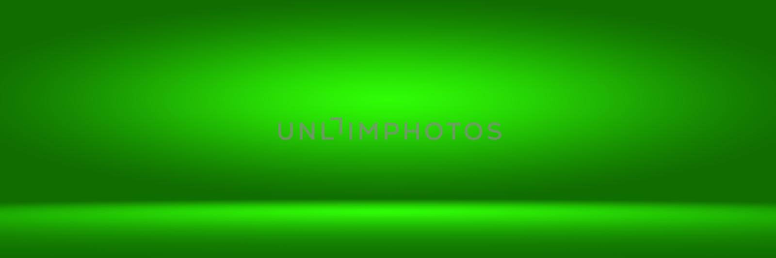 green and light green blur gradient background.