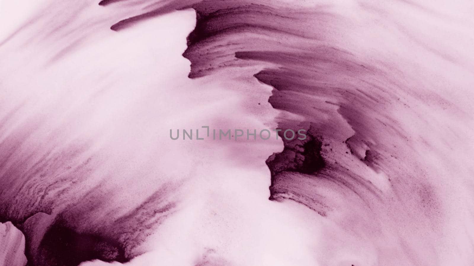 creative violet color hand drawn brush strokes white canvas by Zahard
