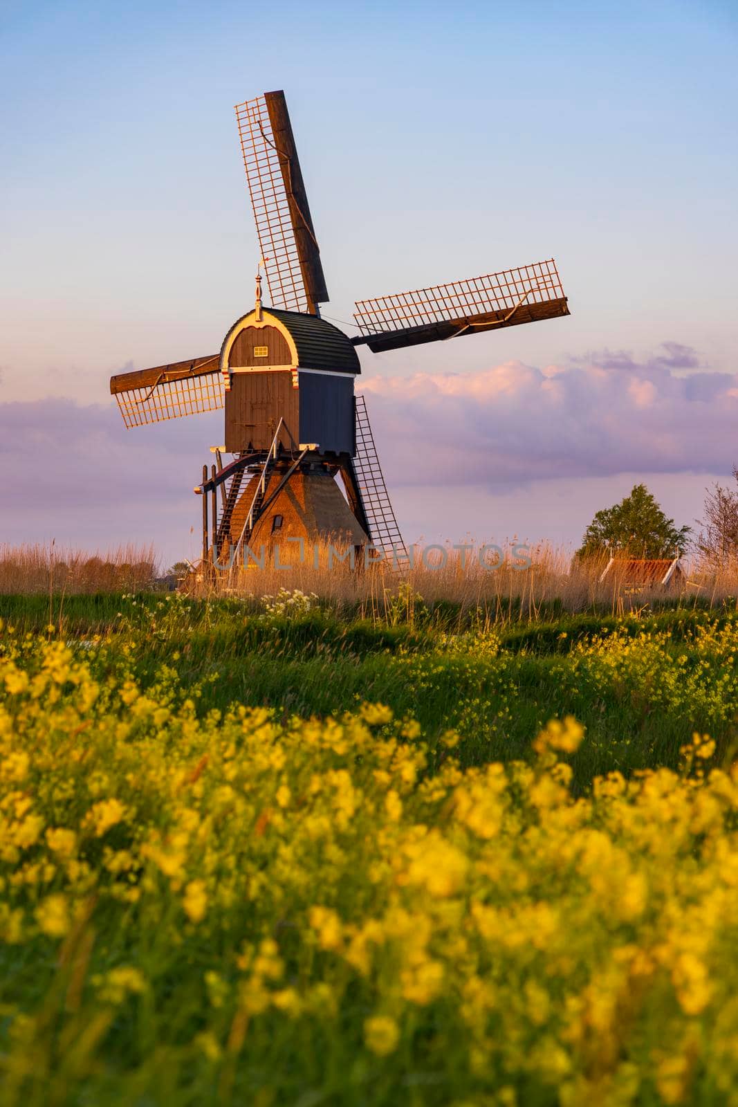 Windmill Broekmolen, Molenlanden - Nieuwpoort, The Netherlands by phbcz