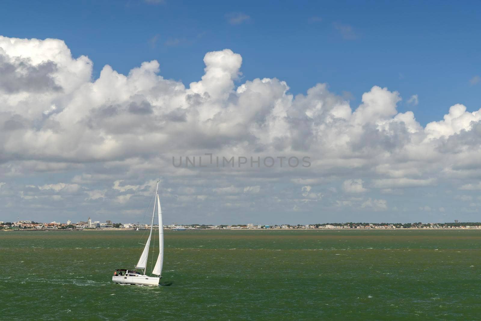 Royan, the department of Charente-Maritime and the region of New Aquitaine, France by phbcz