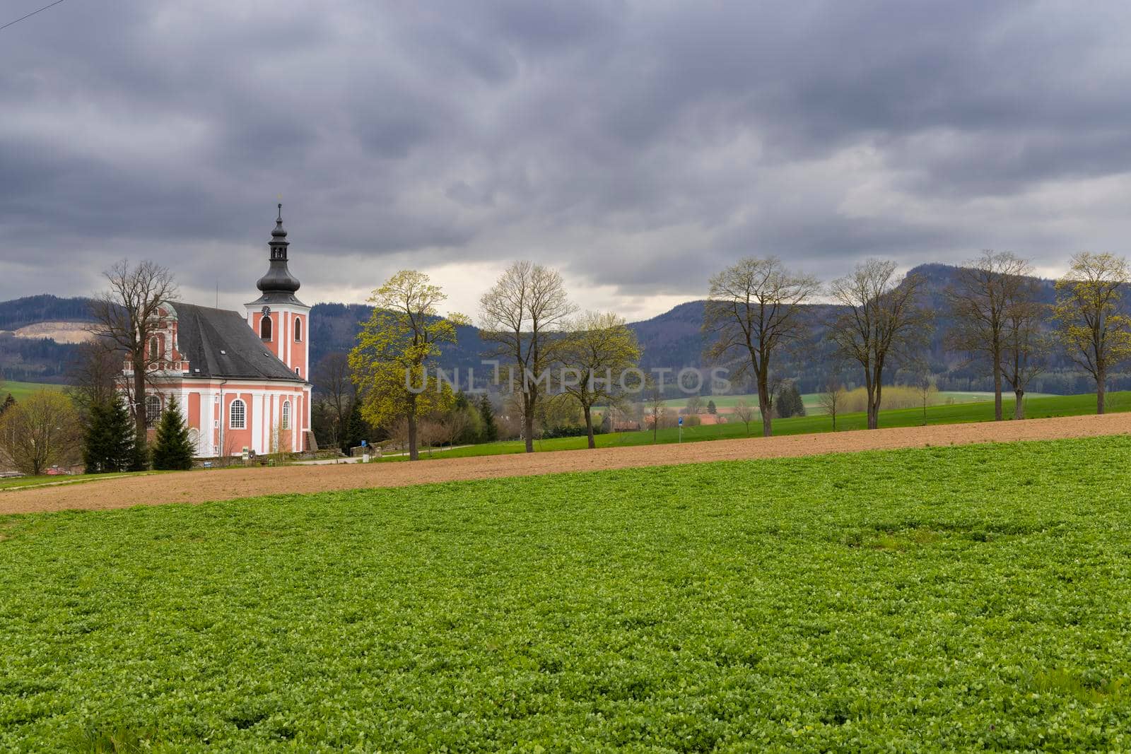 Church of St. Mary Magdalene, Božanov, Czechia, Eastern Bohemia, Czech Republic by phbcz