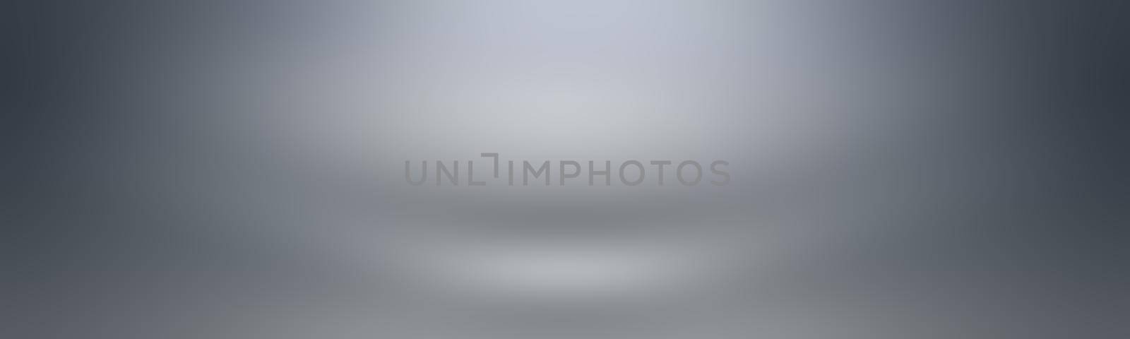 Abstract luxury plain blur grey and black gradient, used as background studio wall for display your products