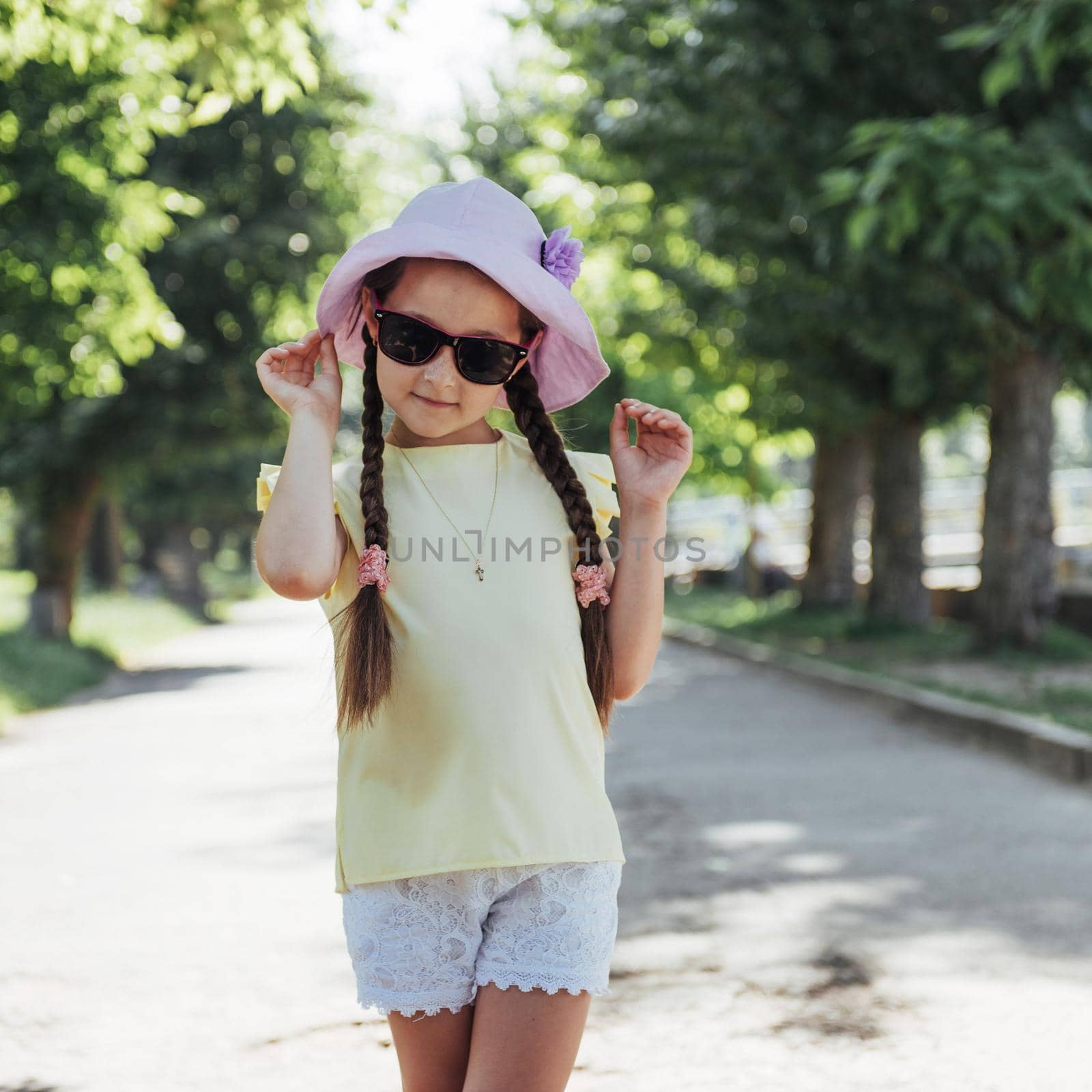 Beautiful girl in a summer sunny day by Standret
