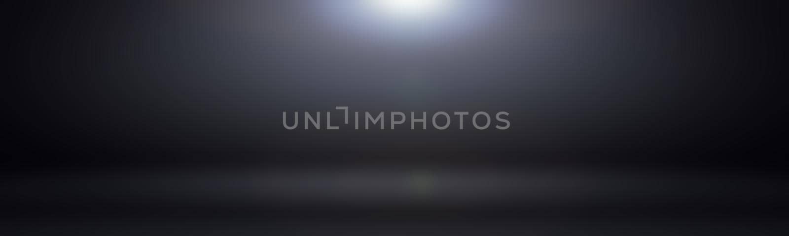 Abstract luxury blur dark grey and black gradient, used as background studio wall for display your products