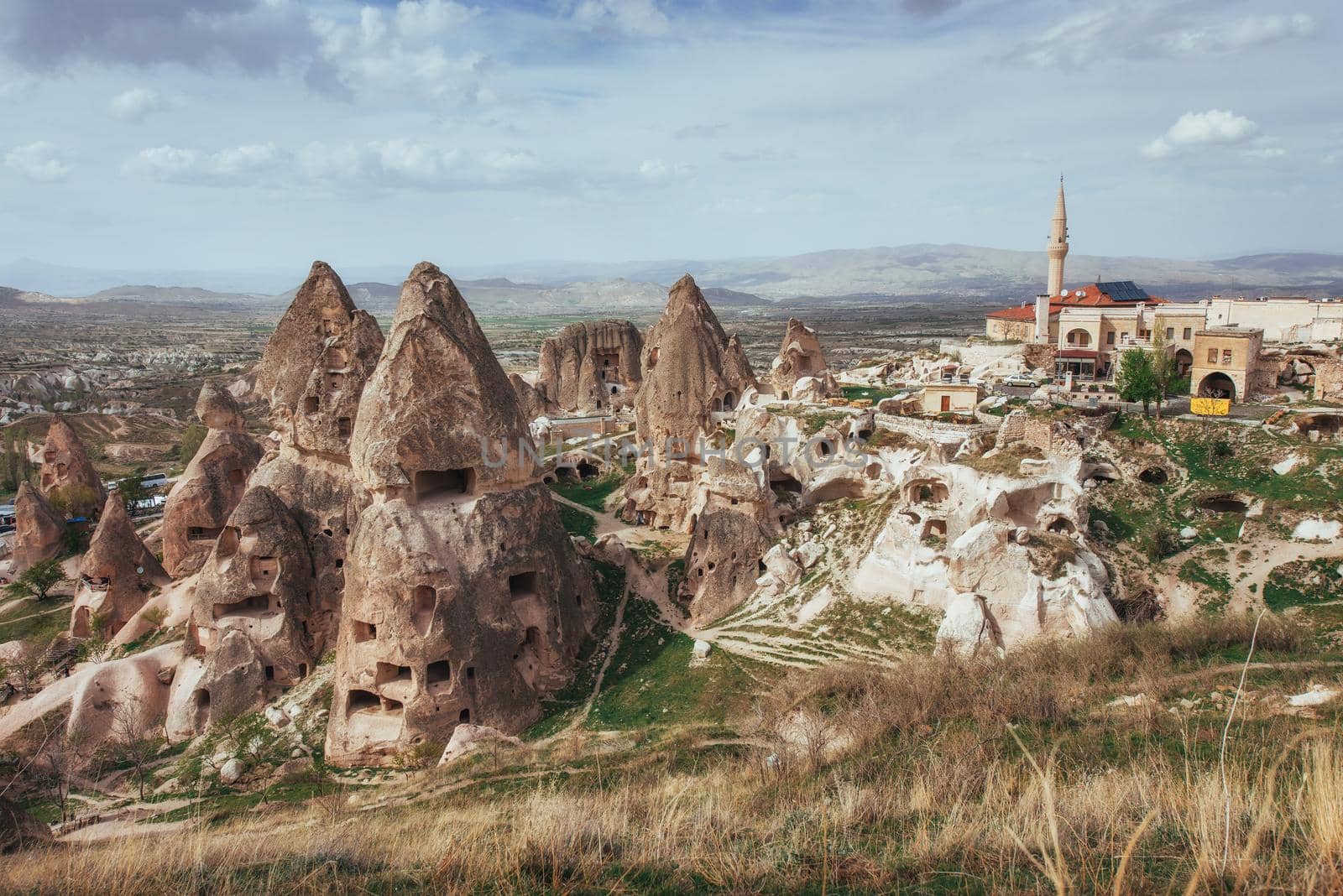 Review unique geological formations in Cappadocia, Turkey Kappa