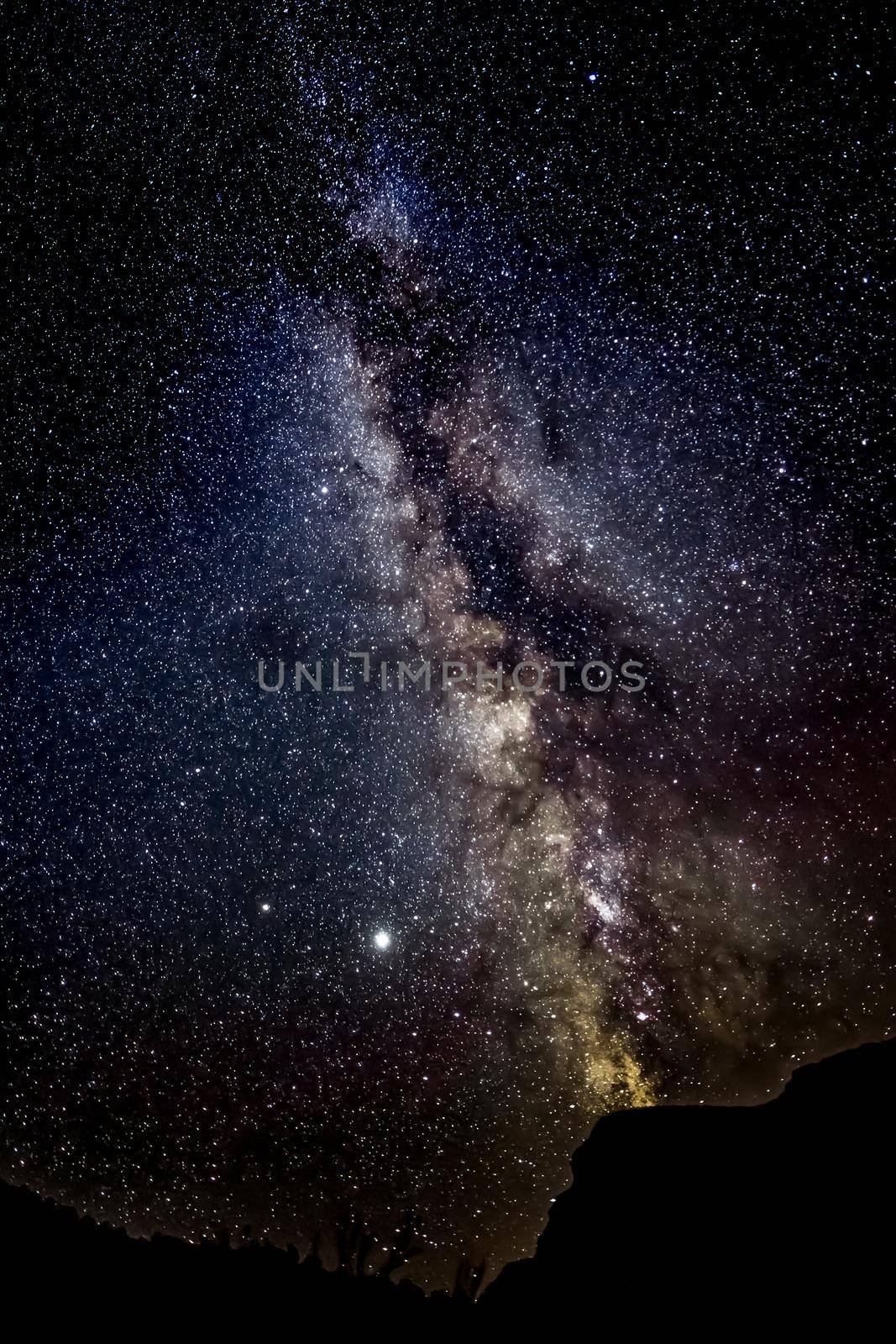Milky Way rising in a Colorado Sky