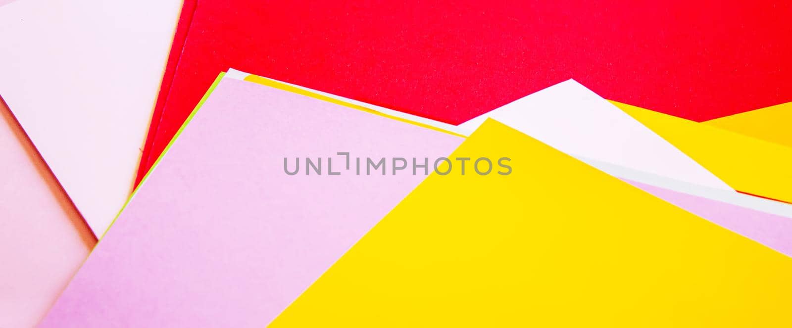 Colored paper texture background. Selective focus abstract