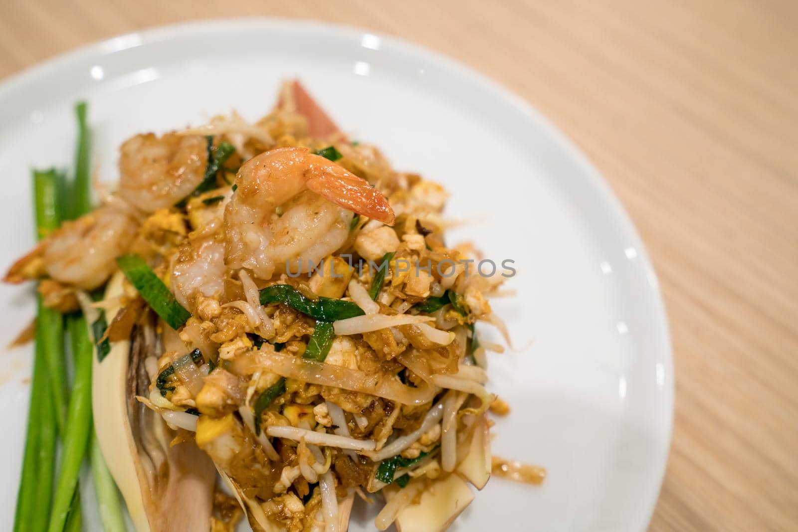 Pad Thai. Stir-fried thai noodle. Pad Thai is the famous Thai food cuisine for foriegners.