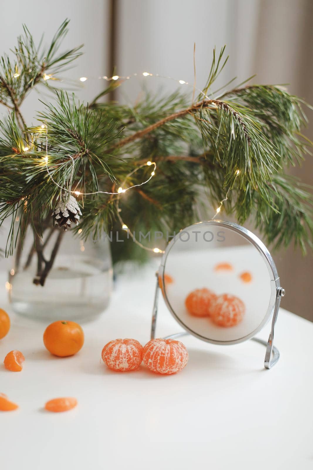 Christmas and New Year holiday background. High quality photo