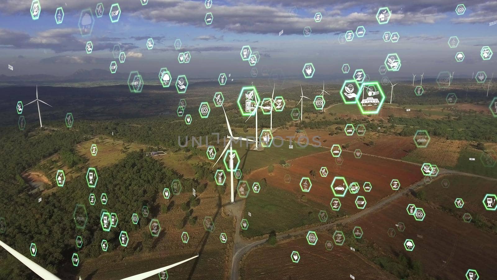 Environmental conservation technology and approaching global sustainable ESG by clean energy and power from renewable natural resources