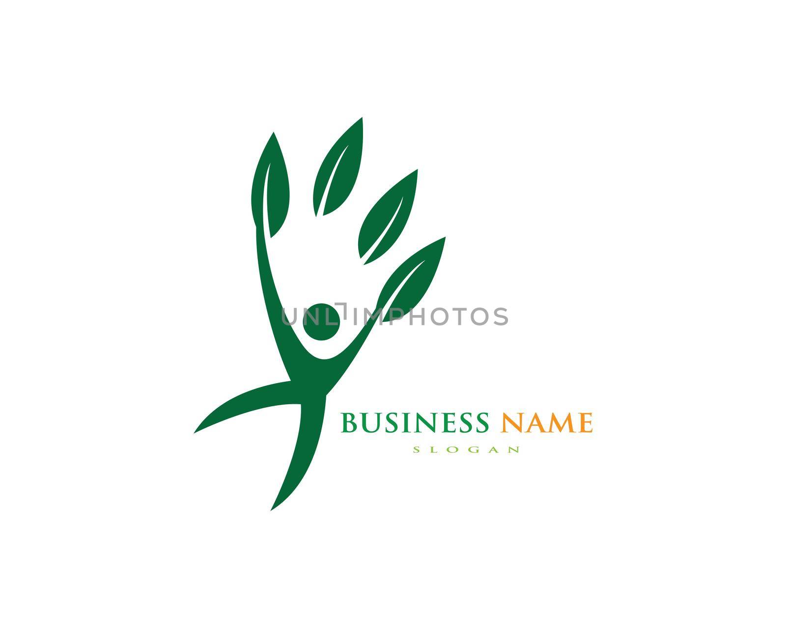 Healthy Life Logo template vector