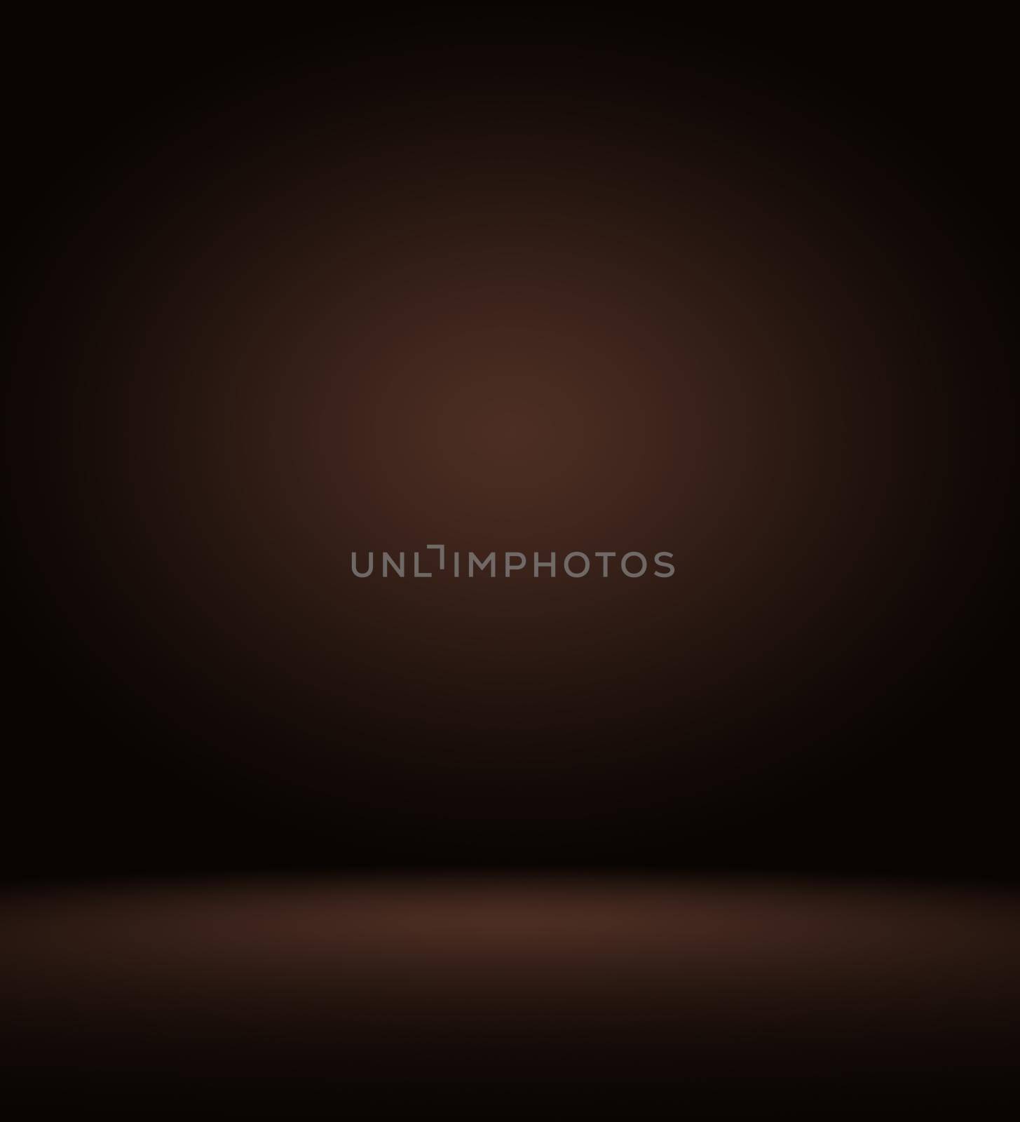 Gradient smooth brown and black abstract background by Benzoix