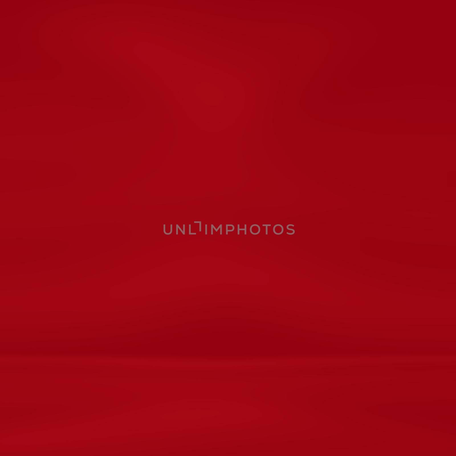 Abstract red light studio background with gradient